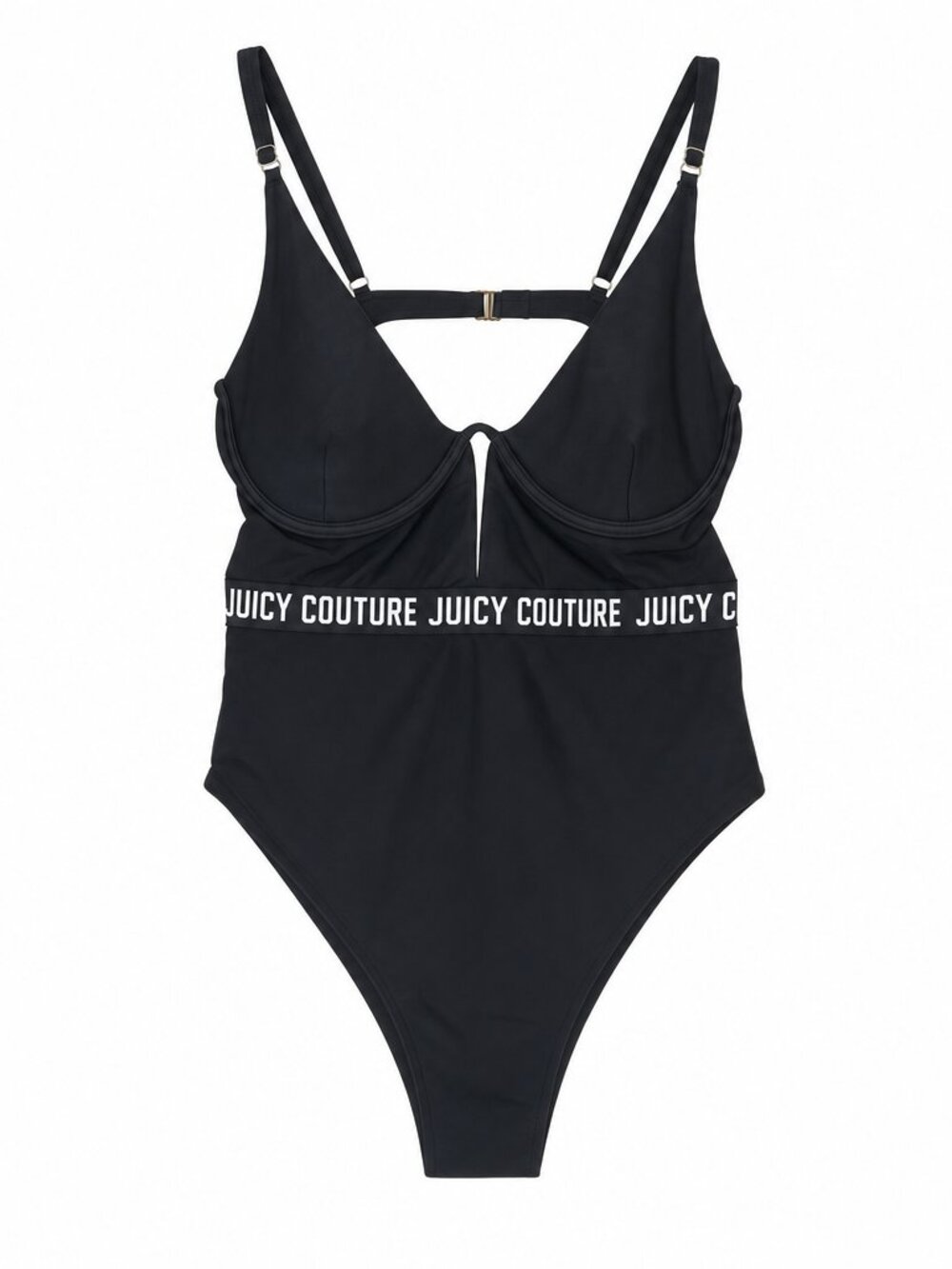NWT Juicy Couture Black Swimsuit Size XL